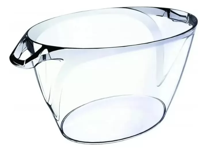 Champanheira Oval Acrílico
